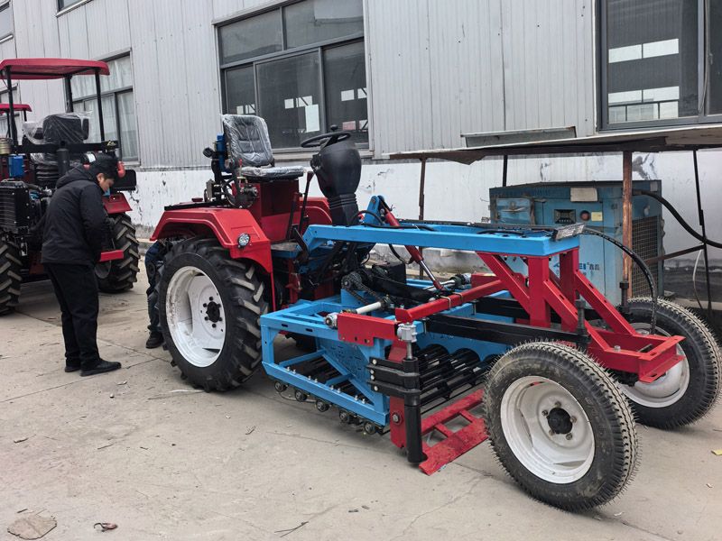 单缸中置大蒜收获机