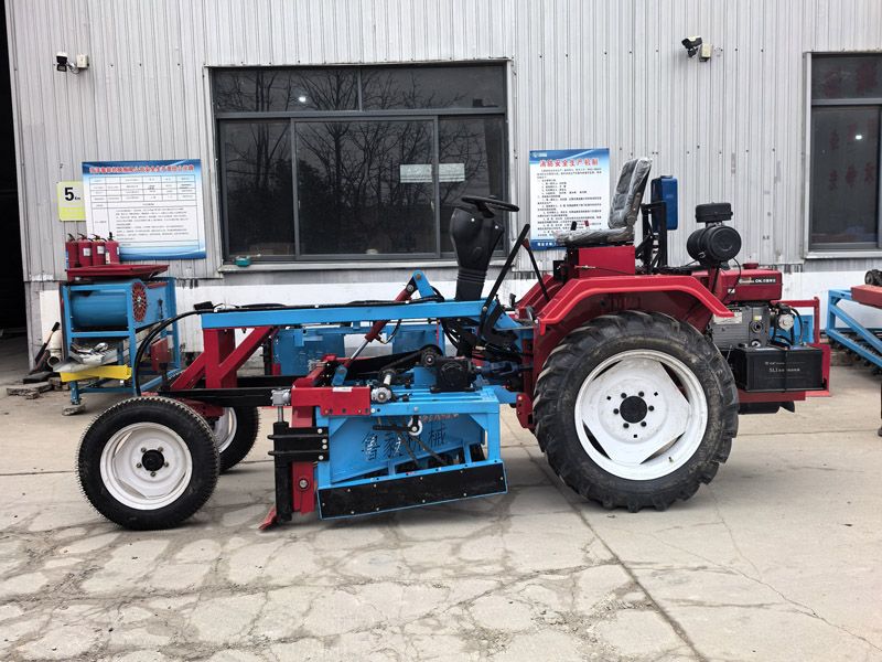 单缸中置大蒜收获机